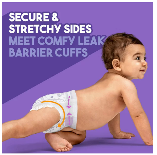 Luvs Pro Level Overnight Soft Wetness Indicator Diapers - Size 2, 108 Count