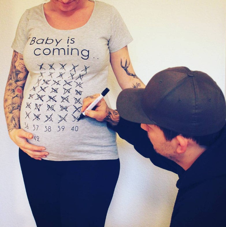 Color: K, Size: XXL - Fun Hand Print Maternity