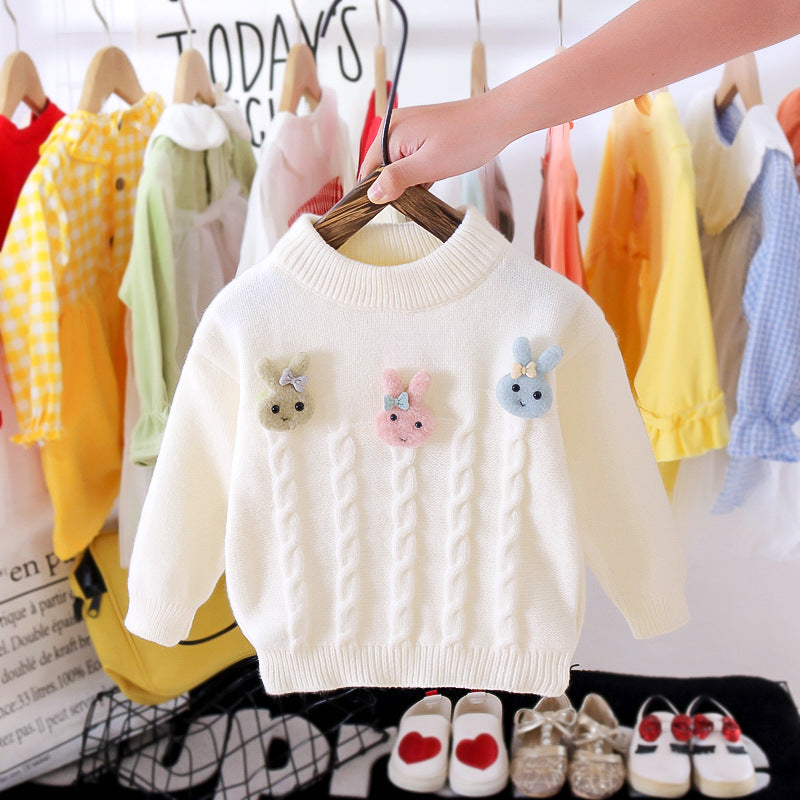 Children's Western style pullover sweater