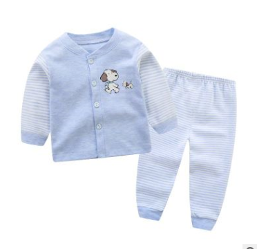 Children's Cardigan Underwear Set