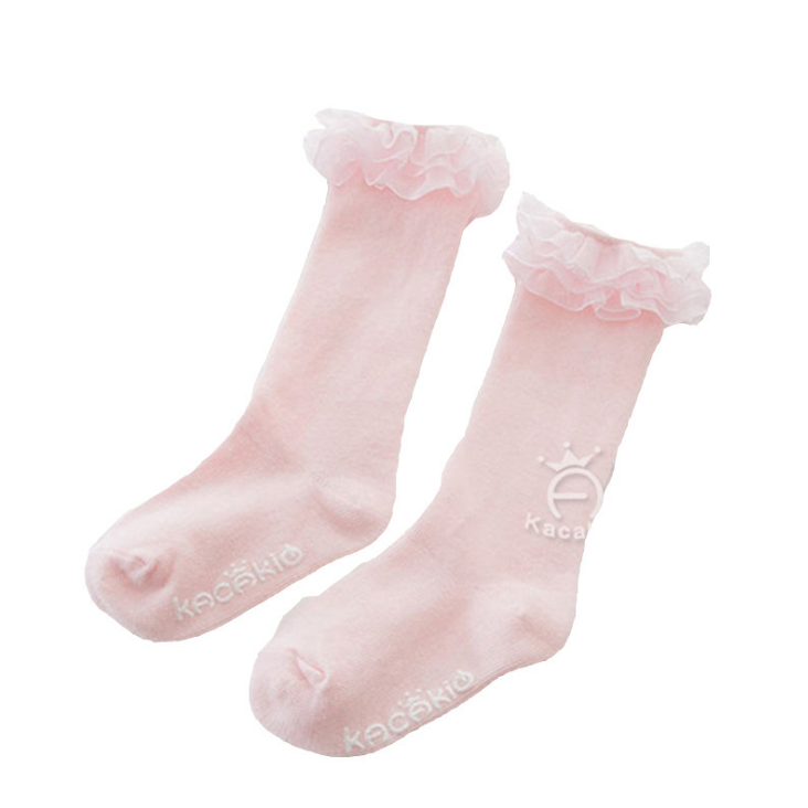 Color: Middle pink, Size: S - New Arrival Newborn Socks Cartoon Cotton Baby Socks No-slip Infant Cotton Socks