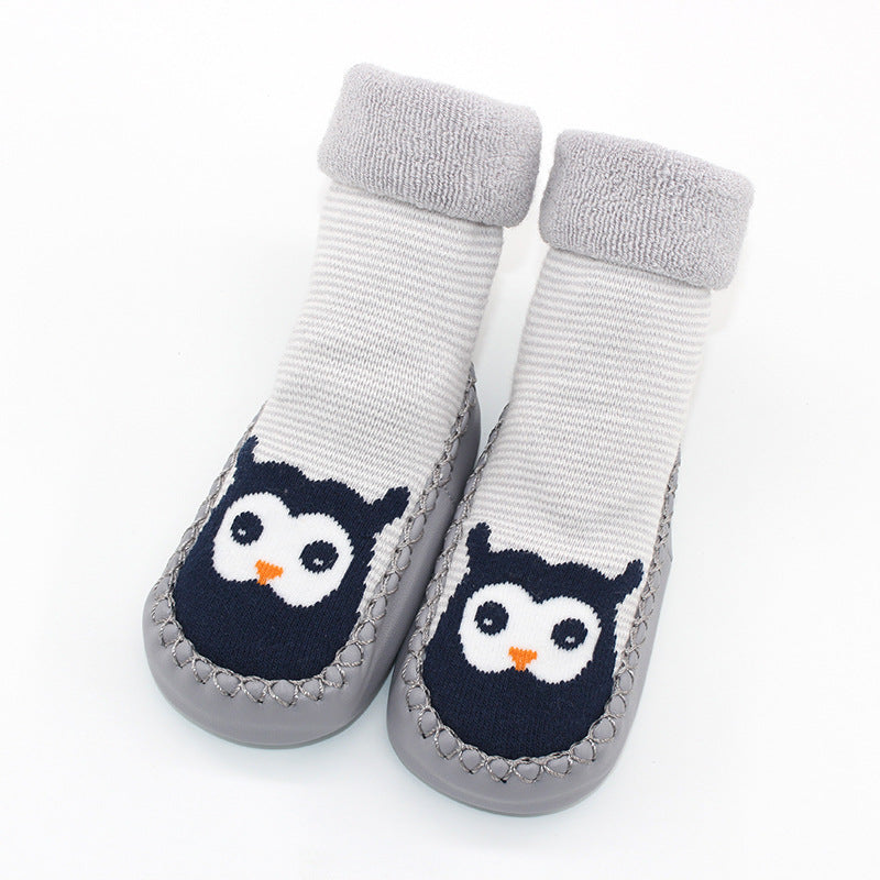 Cartoon Non-Slip Soft Sole Baby Toddler Shoes And Socks