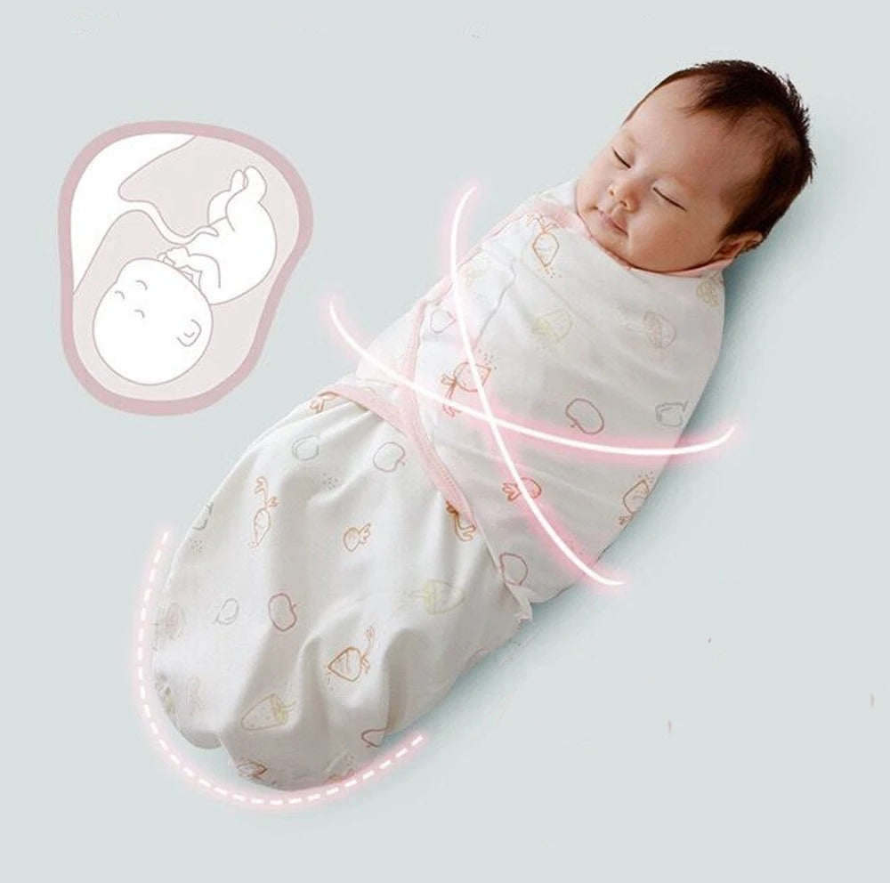 Color: Radish, Size: 66 yards - Newborn Baby Cocoon Swaddle Wrap Envelope