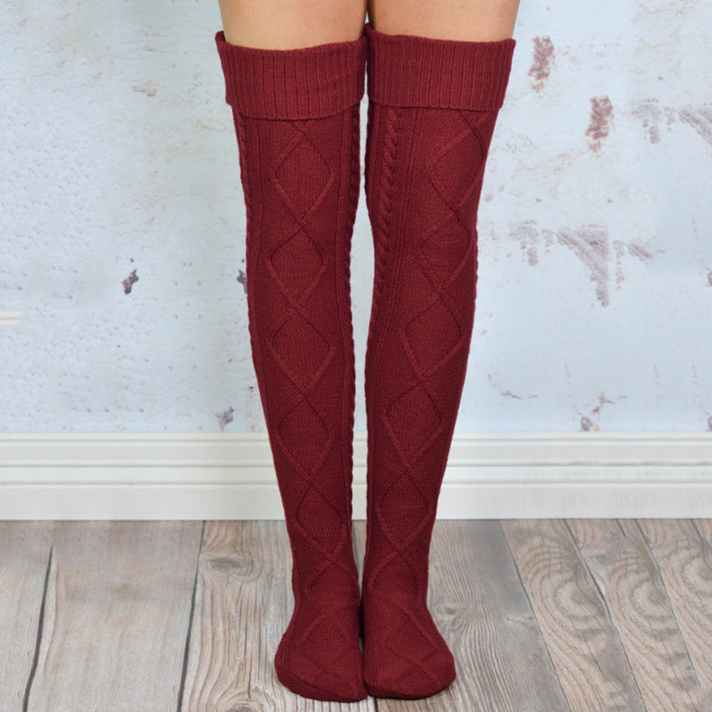 Over the knee socks