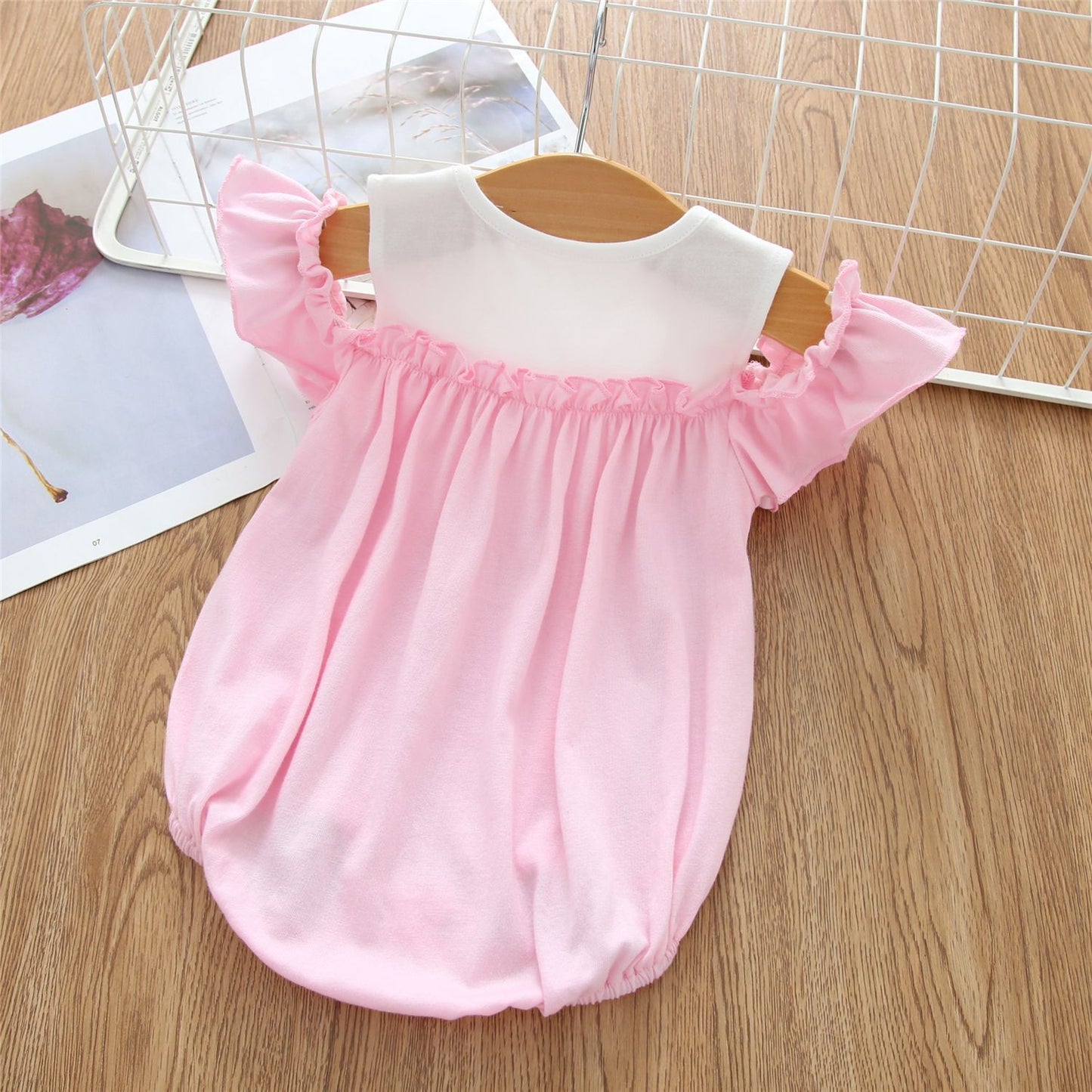 Baby Jumpsuit Short Sleeve Pure Cotton