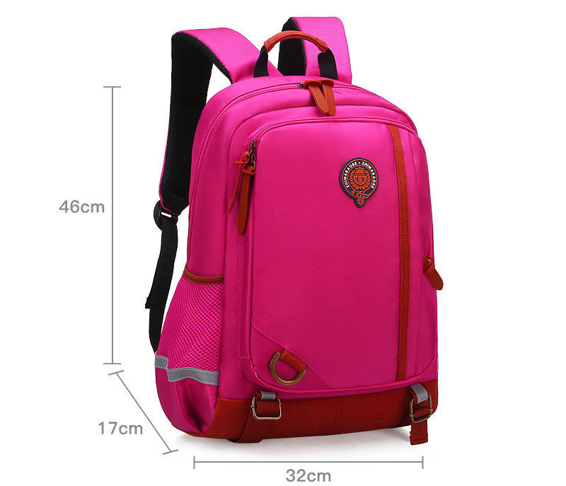 Color: Pink, Size: 46cm - Children's Multifunctional Backpack