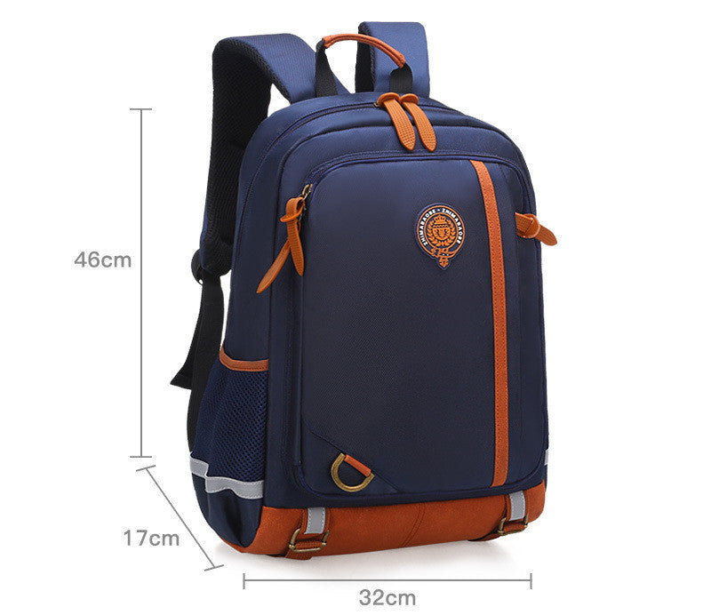 Color: Blue, Size: 46cm - Children's Multifunctional Backpack