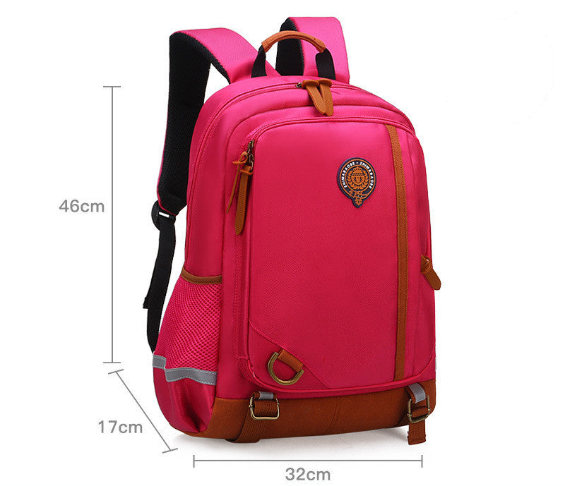 Color: Red, Size: 46cm - Children's Multifunctional Backpack