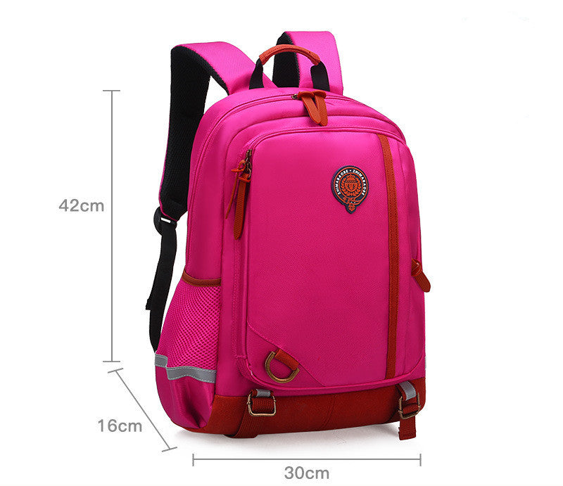 Color: Pink, Size: 42cm - Children's Multifunctional Backpack