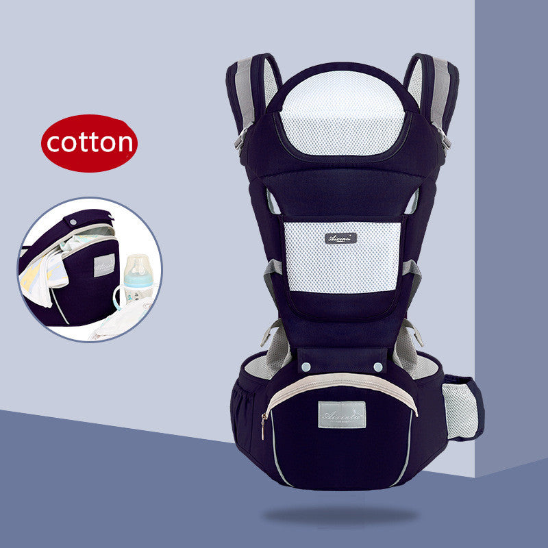 Color: Midnight blue, Style: C Style - Baby waist stool
