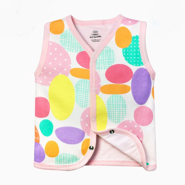 Autumn And Winter Baby Vest Double Vest