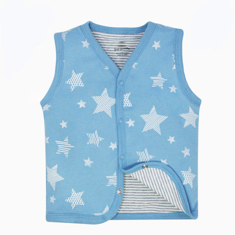 Autumn And Winter Baby Vest Double Vest