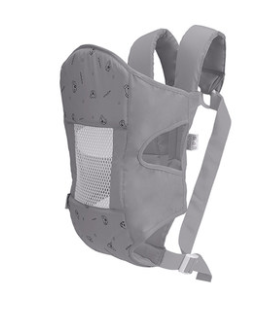 Color: Grey, style: small - Front And Back Dual-Purpose Back Type Multifunctional Lightweight Waist Stool For Outing Simple Baby Carrier
