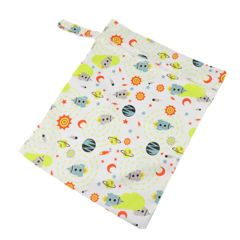 Single Layer Zipper Baby Stroller Waterproof Hanging Bag