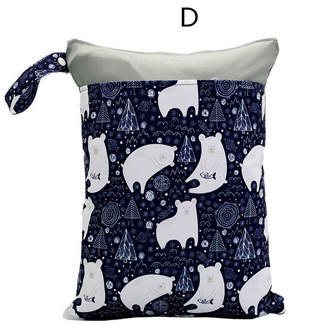 Baby Waterproof And Reusable Diaper Storage Bag