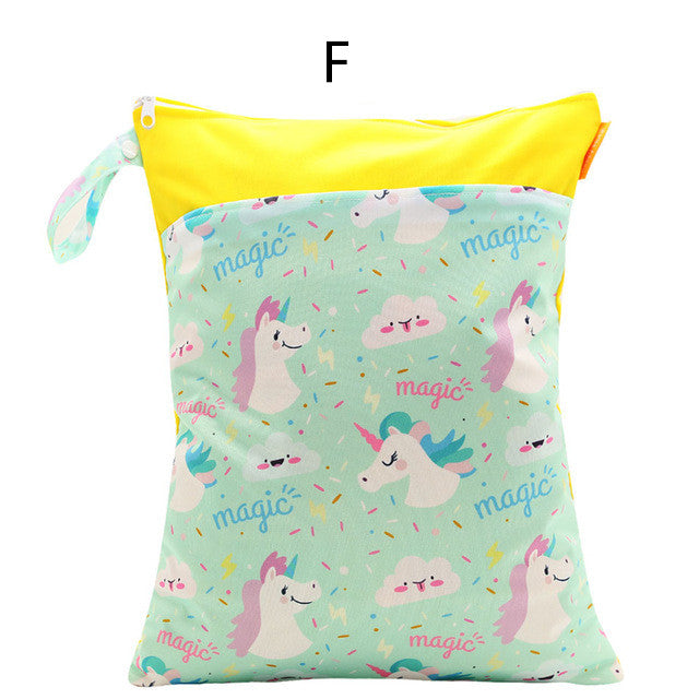 Baby Waterproof And Reusable Diaper Storage Bag