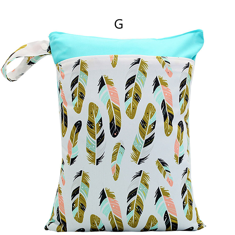 Baby Waterproof And Reusable Diaper Storage Bag