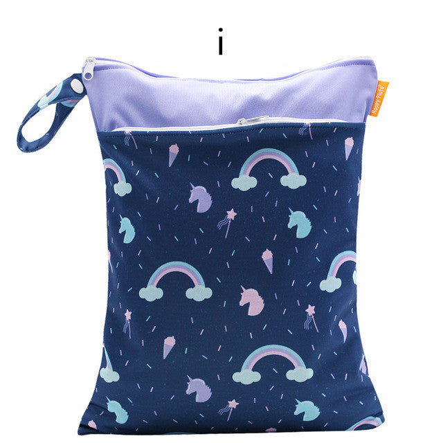 Baby Waterproof And Reusable Diaper Storage Bag