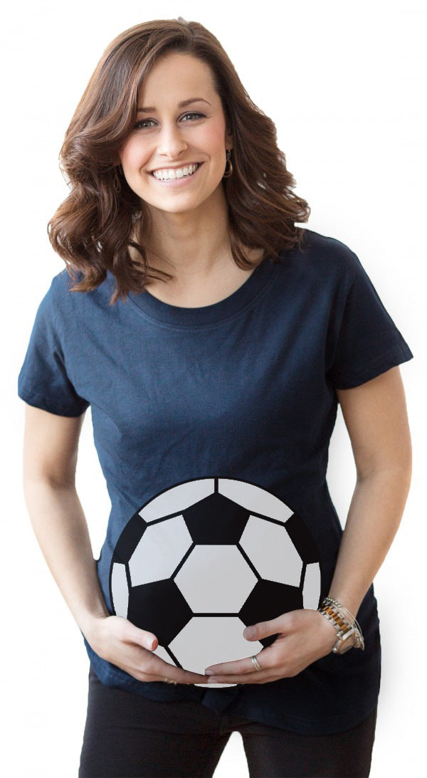 Color: L, Size: L - Fun Hand Print Maternity