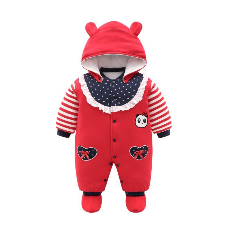 Color: 8 stytle, Size: 3m - The baby thickens the onesie