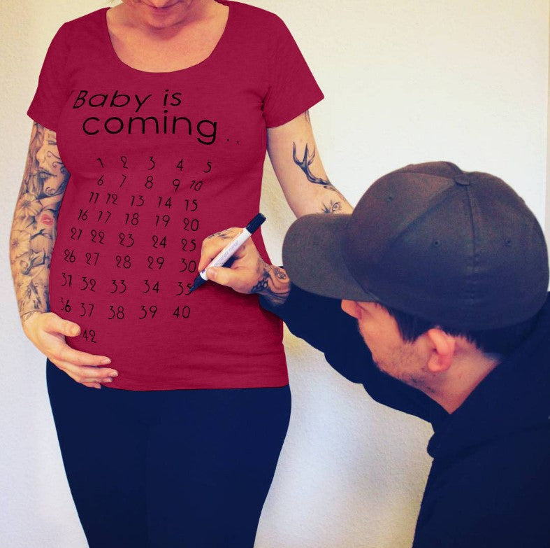 Color: H, Size: S - Fun Hand Print Maternity