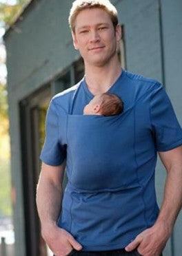 Color: Blue, Size: L-Men, style: - Leisure mother kangaroo multifunction vest