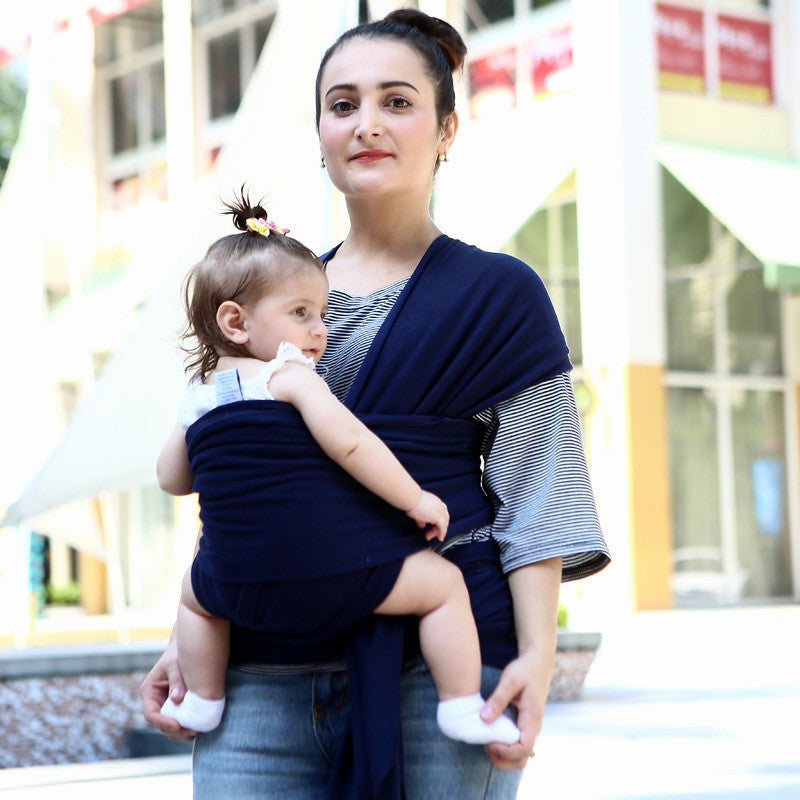 Style: B, Color: Red - Baby Carrier Sling For Newborns Soft Infant Wrap Breathable Wrap Hipseat Breastfeed Birth Comfortable Nursing Cover