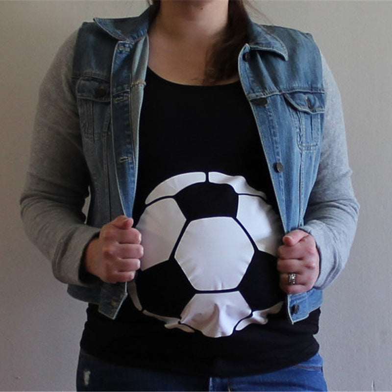 Color: G, Size: 3XL - Fun Hand Print Maternity