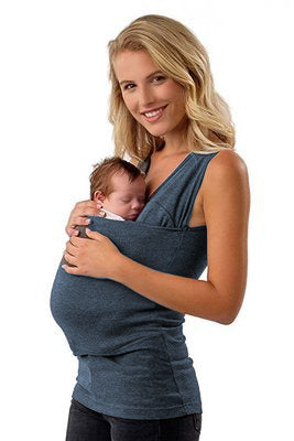 Color: Grey, Size: S-Women, style: - Leisure mother kangaroo multifunction vest