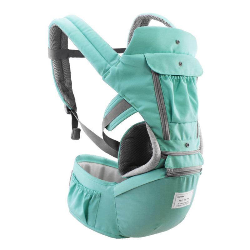 Color: Green without box - Multi-functional baby waist stool