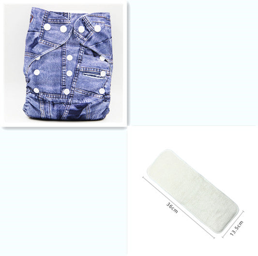 Model: A09 with a diaper - Swim Diaper Wear for Baby Reusable Toddler Baby Swimsuit Adjustable Infant Boy Girl Swimwear