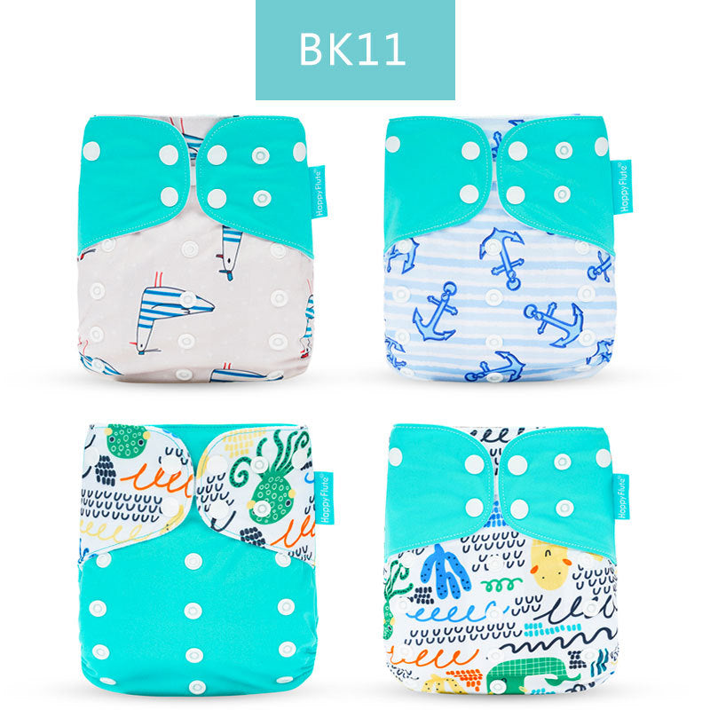 Specification: BK11 - Washable Eco-friendly Cloth Diaper Ecological Adjustable Nappy Reusable Diaper