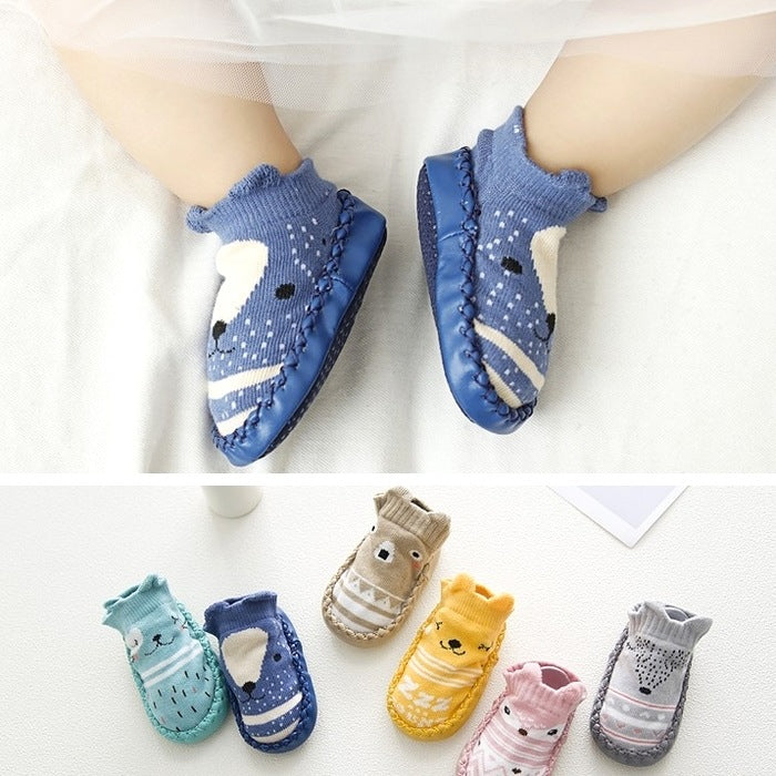 Color: Pink1, Size: 12cm - Baby Floor Socks