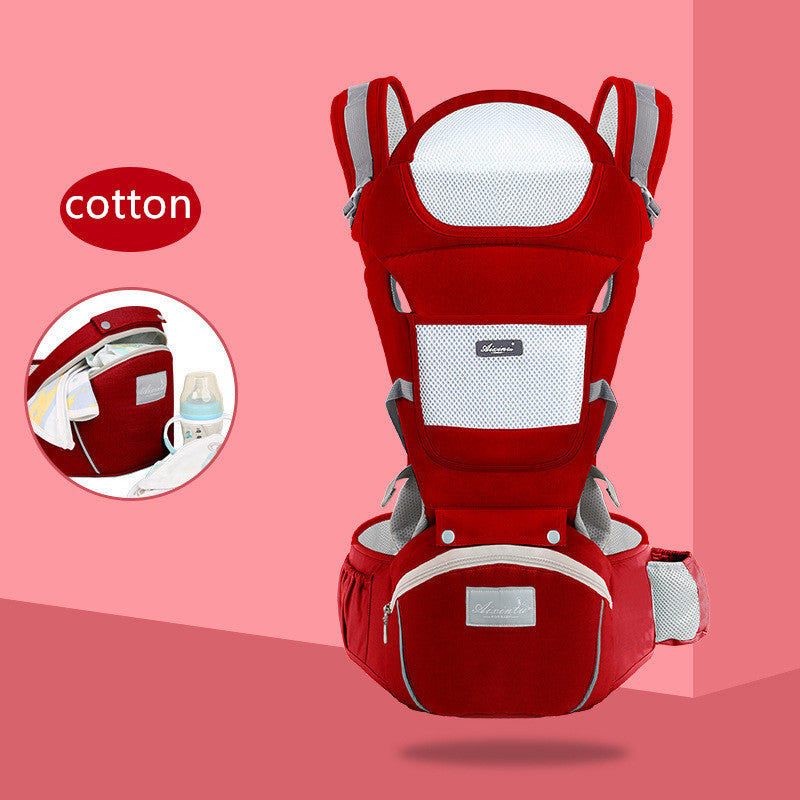 Color: Red, Style: C Style - Baby waist stool