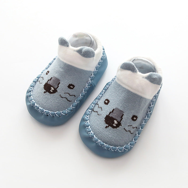 Non-slip Bottom 0-1-3 Years Old Combed Cotton Children's Floor Socks