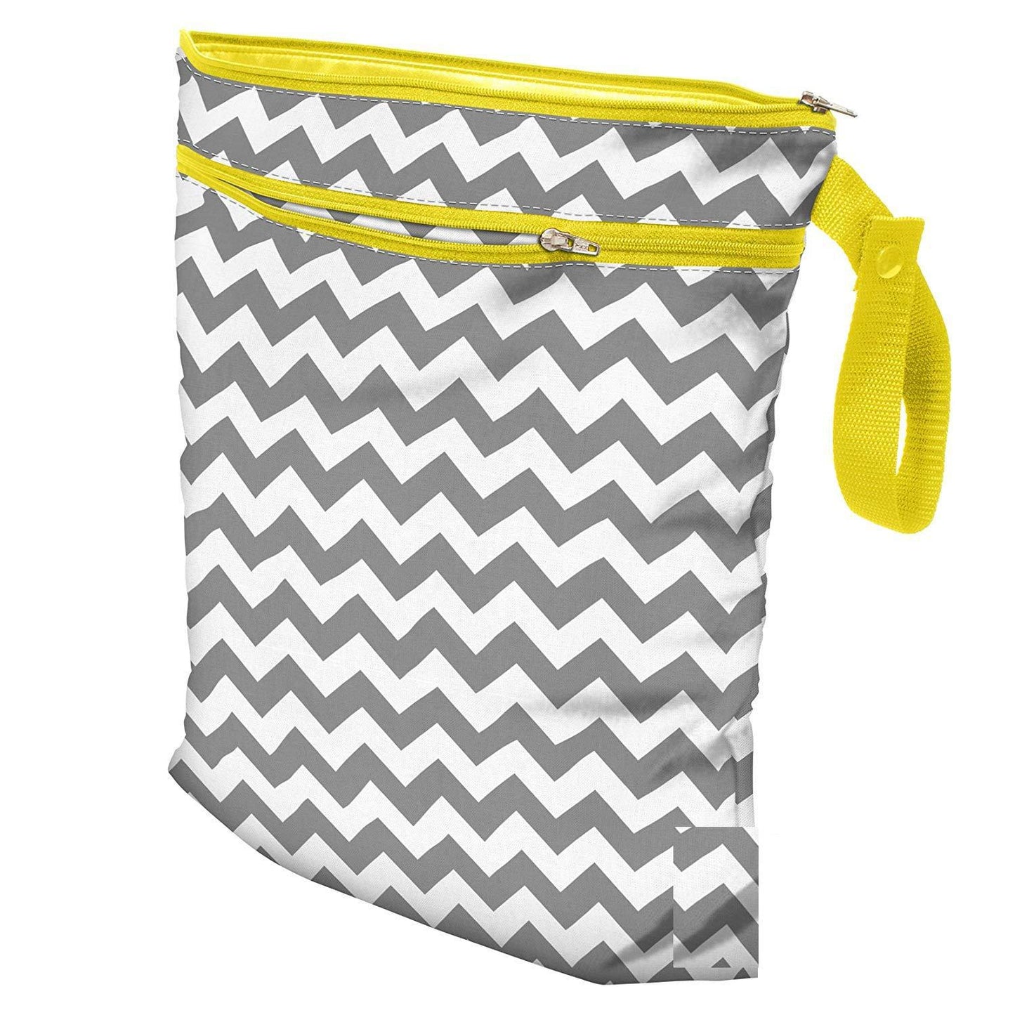 OhBabyKa Baby Diaper Bags Printed Double Zippered Wet/Dry Bag Waterproof Wet Cloth Diaper Backpack Reusable Diaper Cover WetBag
