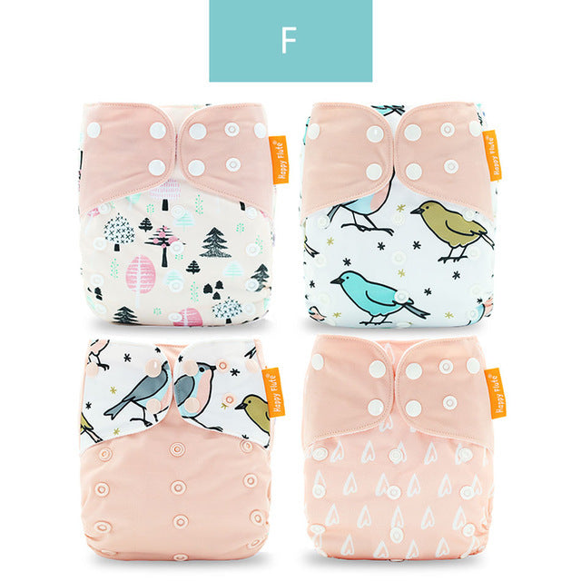 Specification: F - Washable Eco-friendly Cloth Diaper Ecological Adjustable Nappy Reusable Diaper