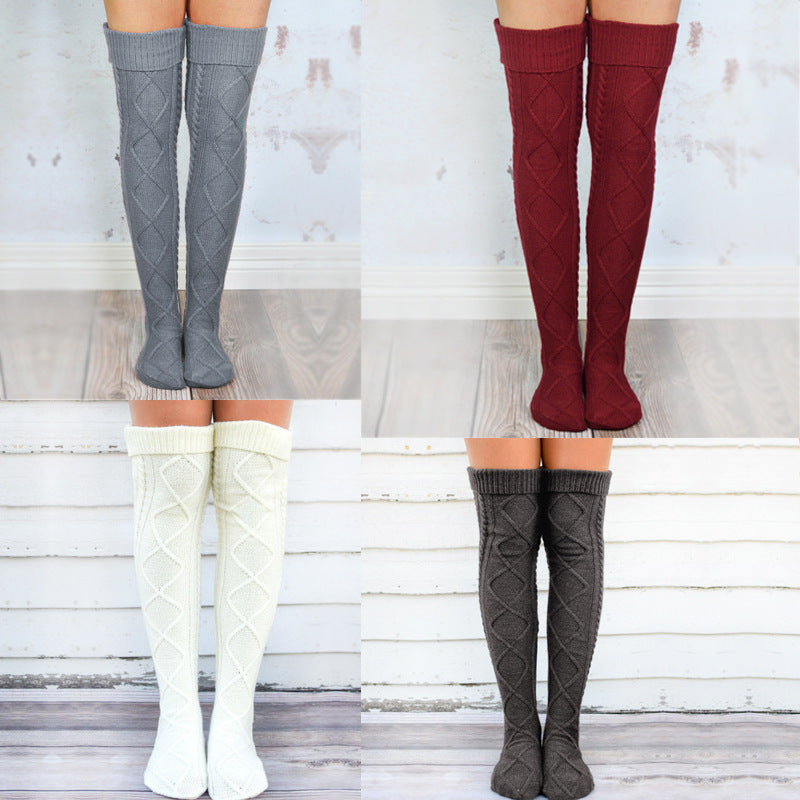 Over the knee socks