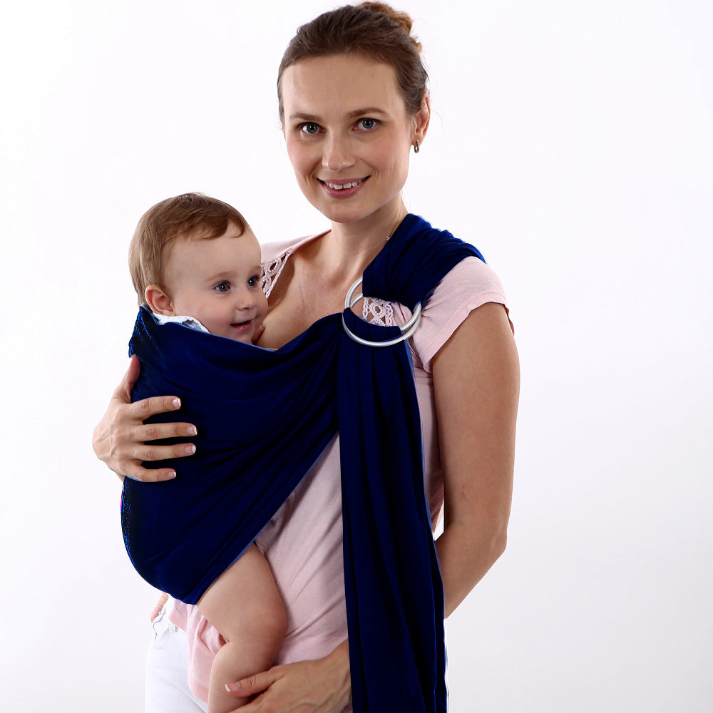 Color: Navy Blue1 - Mesh baby sling strap