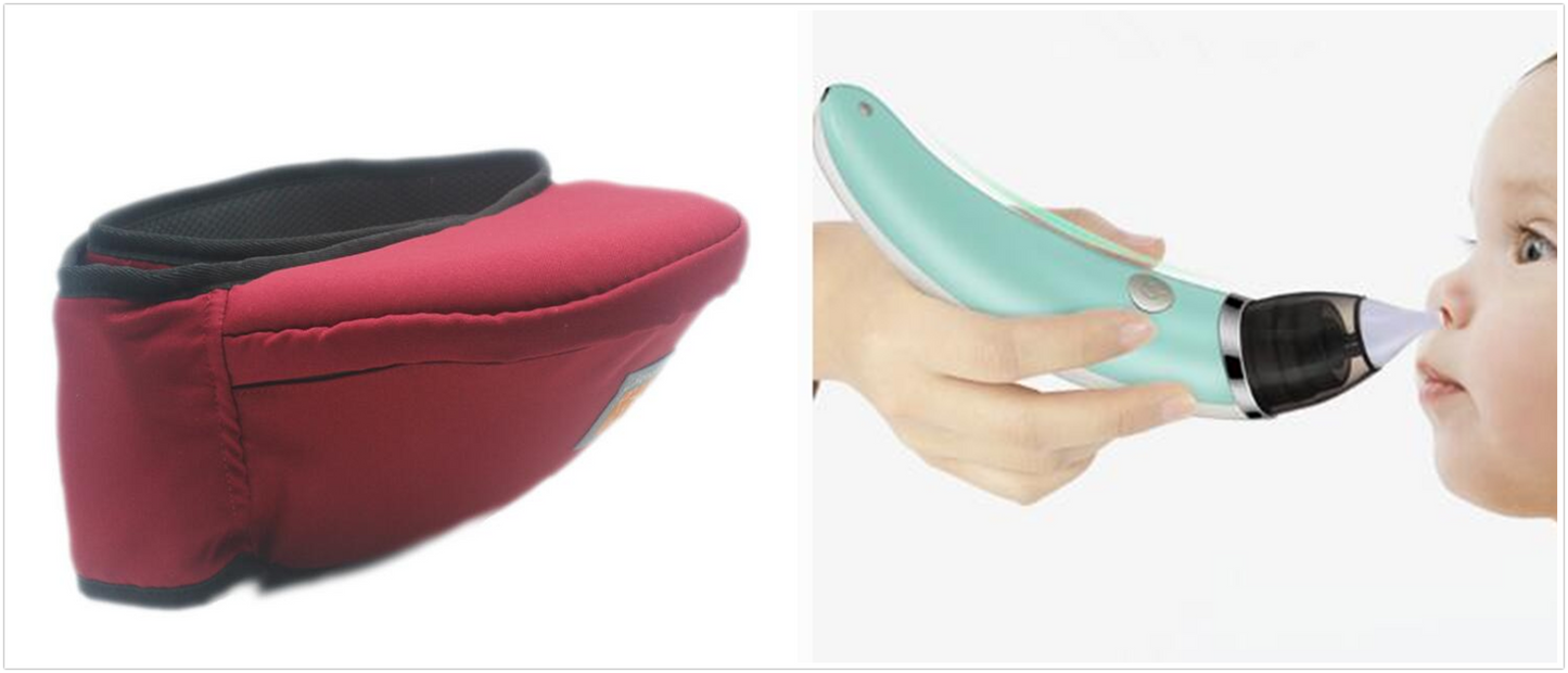 Color: Red set - Baby out of the baby waist stool baby holding stool non-slip design straps hold baby waist stool maternal and child supplies
