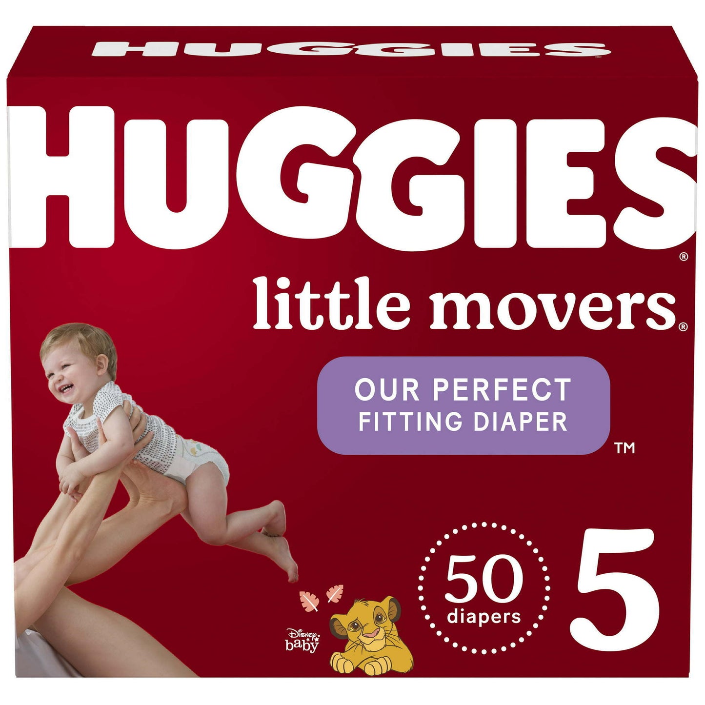 Huggies Little Movers Baby Diapers Size 5; 50 Count