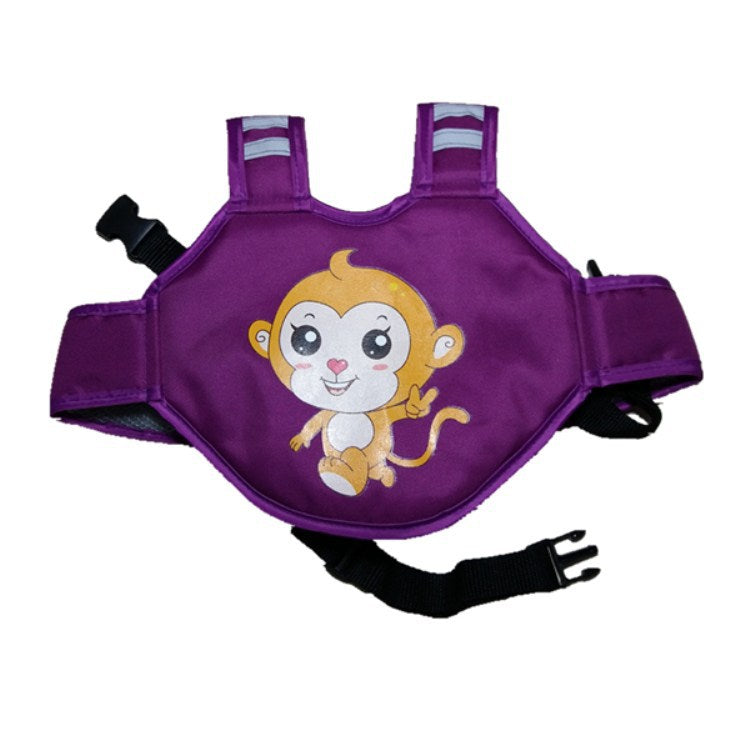 Electric car child safety belt
