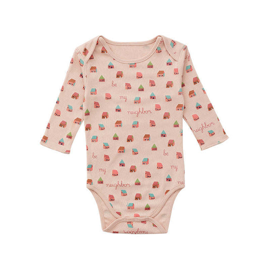 Baby Plaid Pattern Envelope Collar Design Triangle Onesies