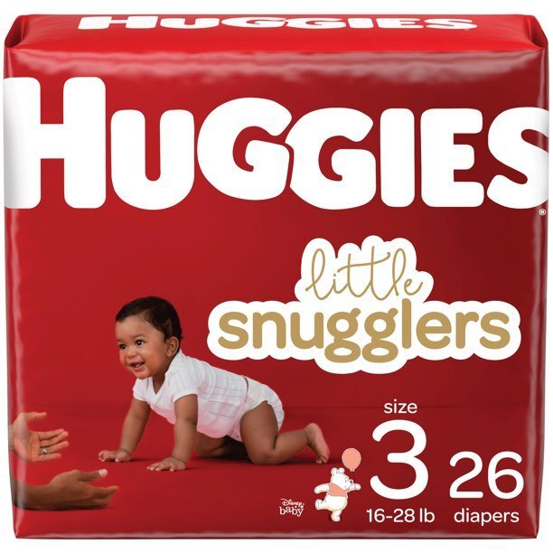 Huggies Little Snugglers Size 3;  26 Count