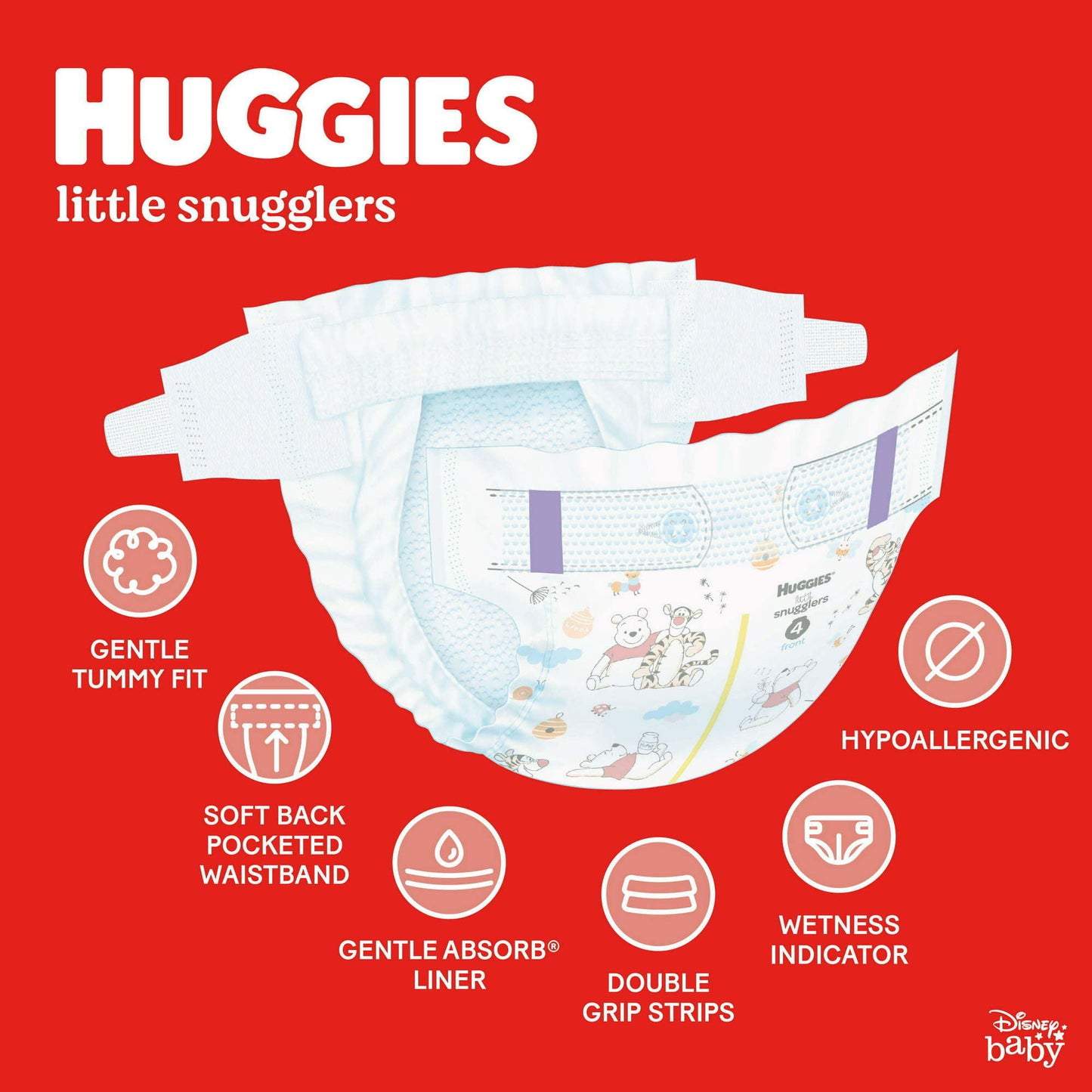 Huggies Little Snugglers Size 3;  26 Count