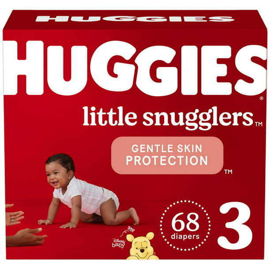 Huggies Little Snugglers Size 3;  68 Count