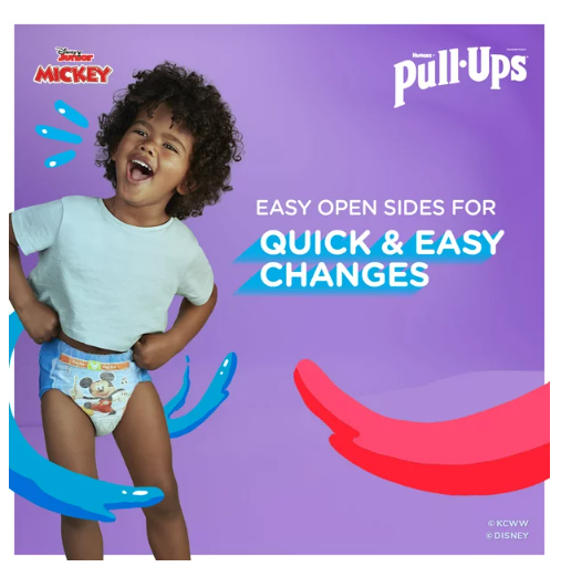 Pull-Ups Boys' Potty Training Underwear Size 6;  4T-5T;  60 Ct