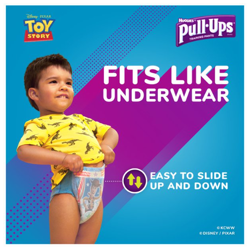 Pull-Ups Boys' Night-Time Training Pants;  2T-3T;  23 Ct