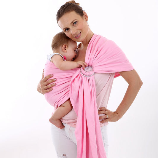 Color: Pink1 - Mesh baby sling strap