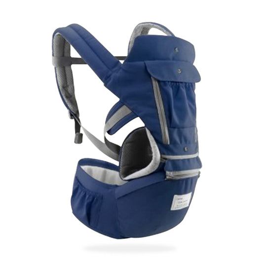 Color: Blue without box - Multi-functional baby waist stool